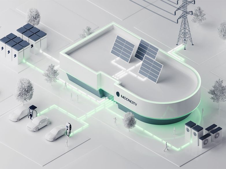 Графично изображение на MOONCITY