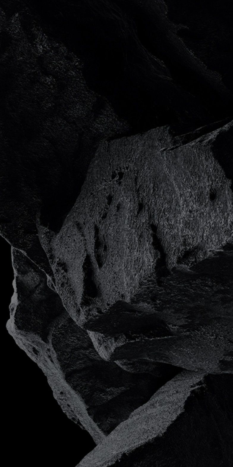 Камъни на черен фон