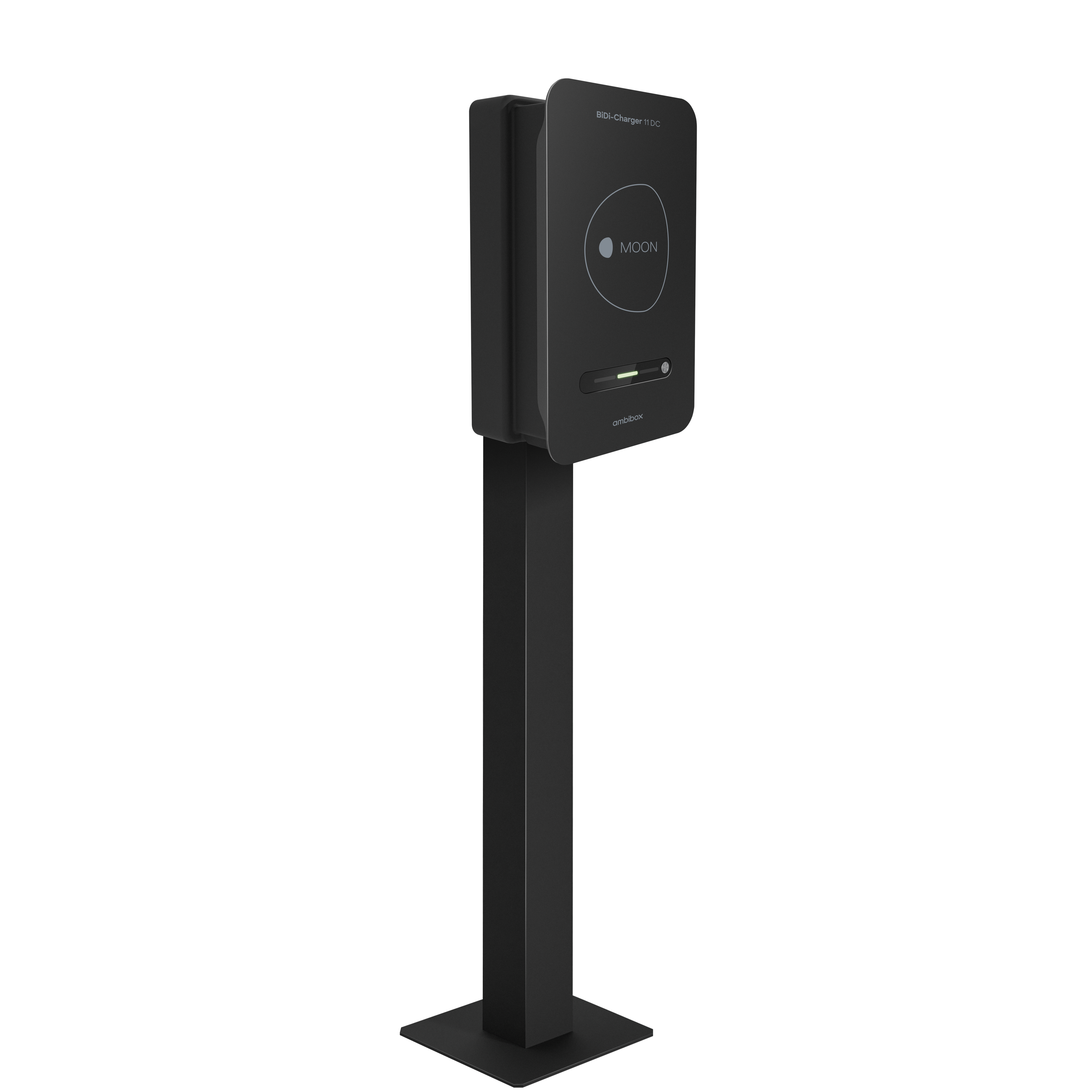 BiDi Charger 11 DC със стойка, страничен изглед